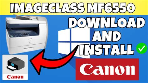 Canon imageCLASS MF6550 Driver Download and Installation Guide